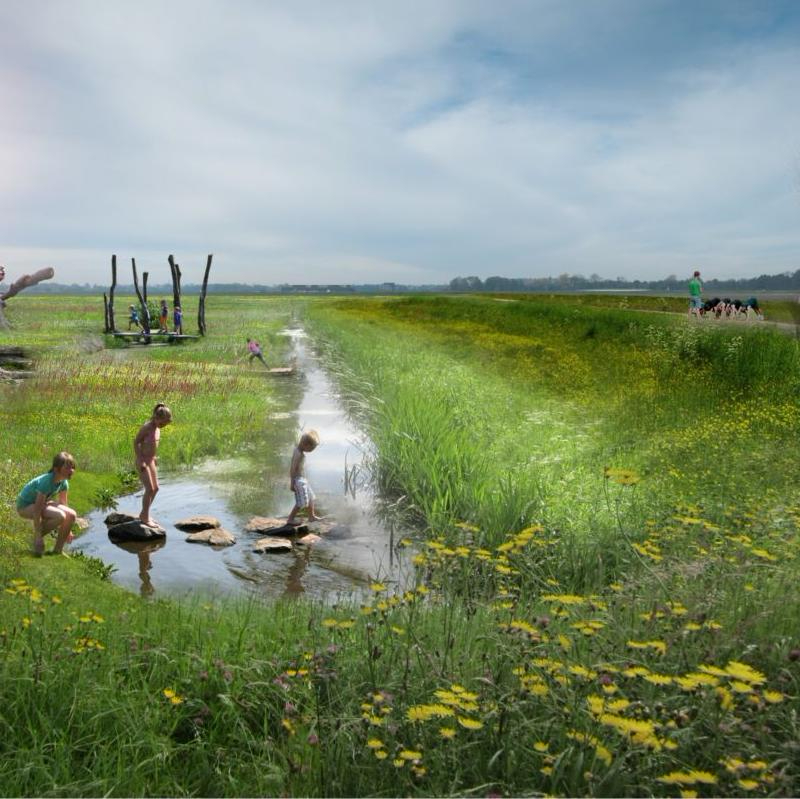 Droge Voeten route Eendragtspolder